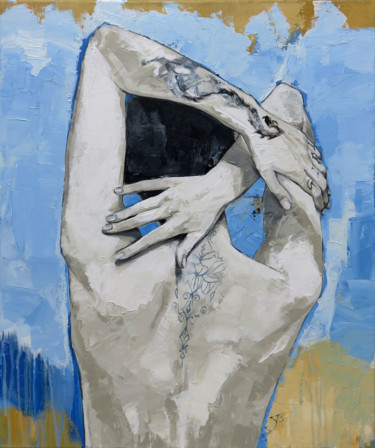 Jeune femme de dos 15 F 65x54